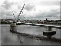 C4316 : Peace bridge, Derry /  Londonderry (2) by Kenneth  Allen