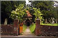 The gate to St Andrews Church