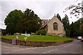 Bassett Road passes St Andrews Church