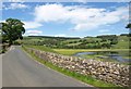 Road beside Gouthwaite Reservoir