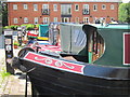 Narrowboats at Market Harborough Wharf