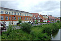 New housing near Milton, Stoke-on-Trent