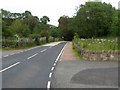 The B923 road, heading for Kinghorn Loch