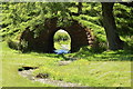 Tunnel through the old railway embankment, Dunsyre