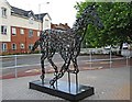 Horse statue (2), Horsefair, Kidderminster