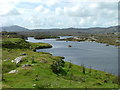 Boat on Loch Dubh Heillihope