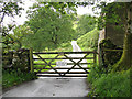 Gated road to St John