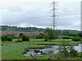 River Trent floodplain north of Milton, Stoke-on-Trent