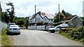 Station Road level crossing ahead, Llanwrda