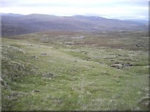 NN8579 : Moorland below Beinn Gharbh by Callum Black