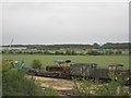 View across the Long Marston depot