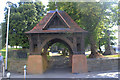 Lych Gate St Elli Parish Church Llanelli