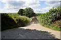 North Cornwall : Country Road & Tractor