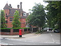 Postbox at the junction of Well Walk and East Heath Road NW3