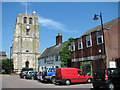 Beccles Tower as seen from Market Place