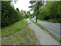 B2131 nearing the A286 at Haslemere