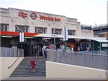 TQ2470 : Wimbledon Station by Graeme Smith
