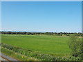 Looking toward the Quantock hills