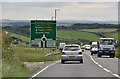 SW9266 : North Cornwall : The A39 by Lewis Clarke