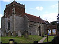 TG0127 : All Saints Church, Wood Norton & Noticeboard by Geographer