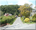 Lane from Llanwrda to Pen-y-lan Farm