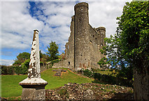 N9070 : Castles of Leinster: Dunmoe, Meath (2) by Mike Searle