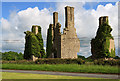 N2811 : Castles of Leinster: Castlecuffe, Laois (1) by Mike Searle