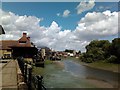 View of the Town Wharf pub from  Lion Wharf