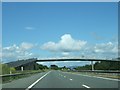 Foot- and cycle-bridge over M49 at Severn Beach