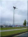 Wind Turbine near John Lennon Airport