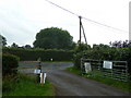 Looking out from Liss Cricket Club car park onto the B3006