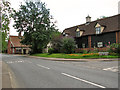 The A144/The Street through Bramfield