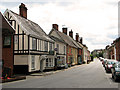 Shops and cottages in London Road, Halesworth