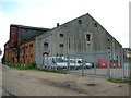 Warehouse beside Halesworth railway station