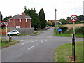 Staple Flat, Bromsgrove as it enters  the Lickey & Blackwell Parish