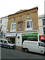 Mustard coloured building in Union Street