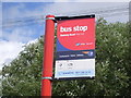 Bus Stop near Ower, Hants