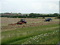 Baling the hay