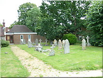 SU4918 : St Thomas's graveyard, Fair Oak (D) by Basher Eyre