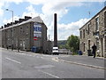 Albert Mill Chimney from Blackburn Road, Haslingden, Lancashire