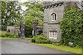 NY3700 : Entrance and gatehouse Wray Castle by Tom Richardson