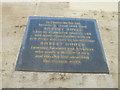 Plaque in High Street