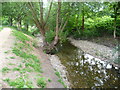 River Ravensbourne in Ladywell Fields