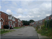 SE2534 : Wyther Park Hill - Housing Development by Betty Longbottom