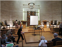 TQ2682 : London Topographical Society AGM in Liberal Jewish Synagogue by David Hawgood