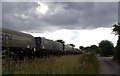 Coal train passing Gascoigne Wood