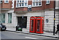 Two telephones, Curzon St