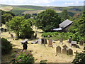 Graveyard "St Mary and All Saints Church" Church of England, Goodshaw