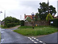 Chapel Road, Eastbridge  & Eastbridge Village sign