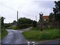 Chapel Road, Eastbridge  & Eastbridge Village sign